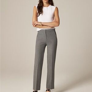 Kate straight-leg pant in four-season stretch in Heather Smoked Graphite